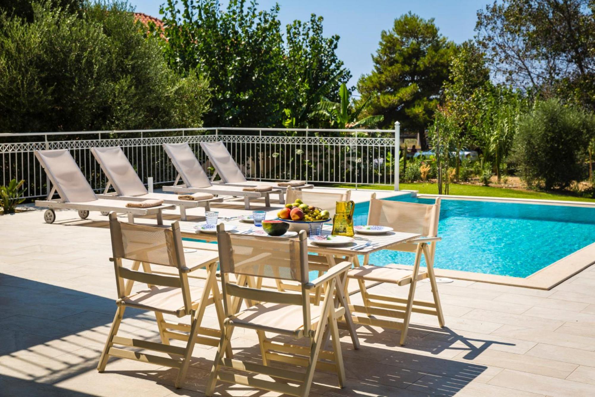 Afrodite Luxury Villa Svoronata Esterno foto